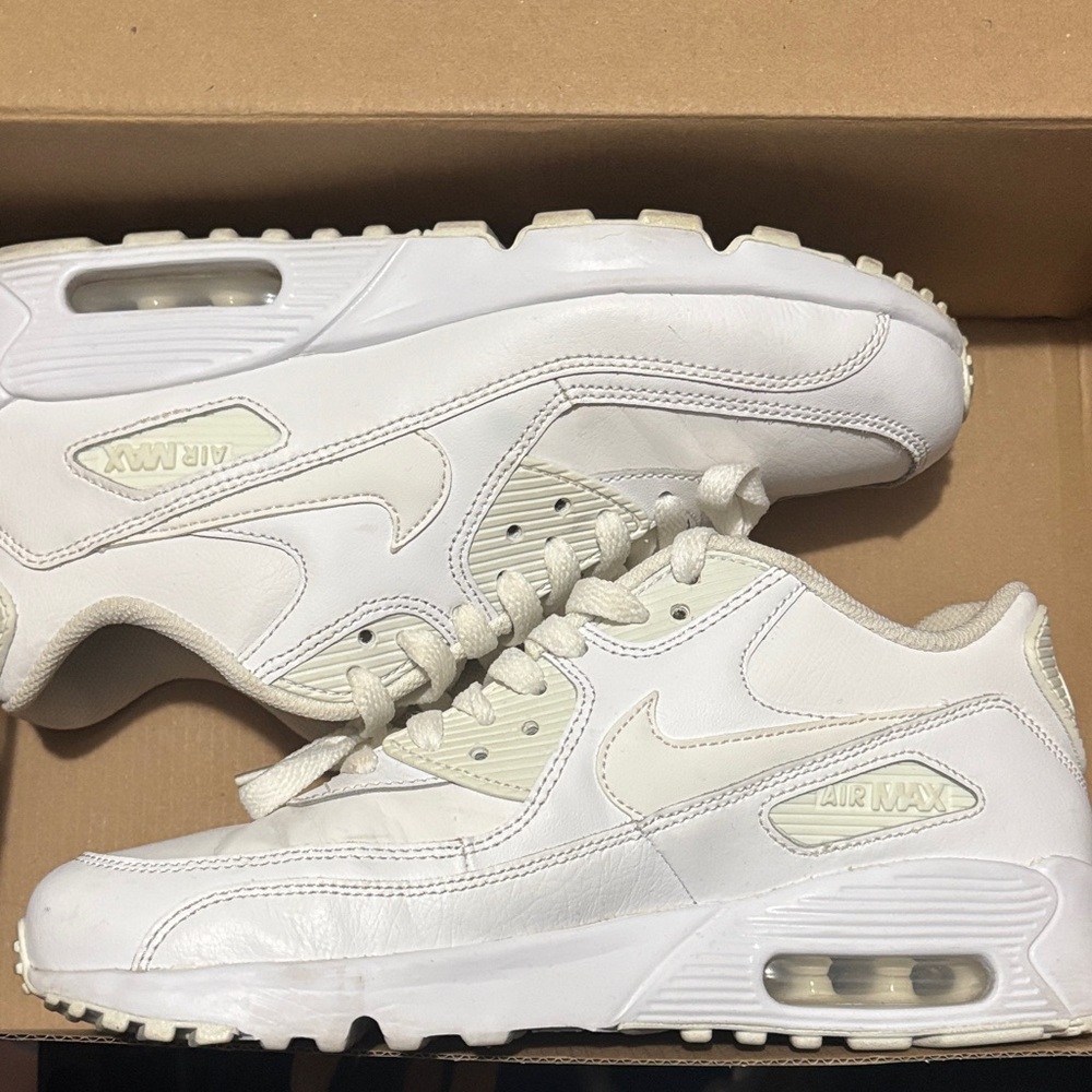 Nike Kids White Air Max Sneakers